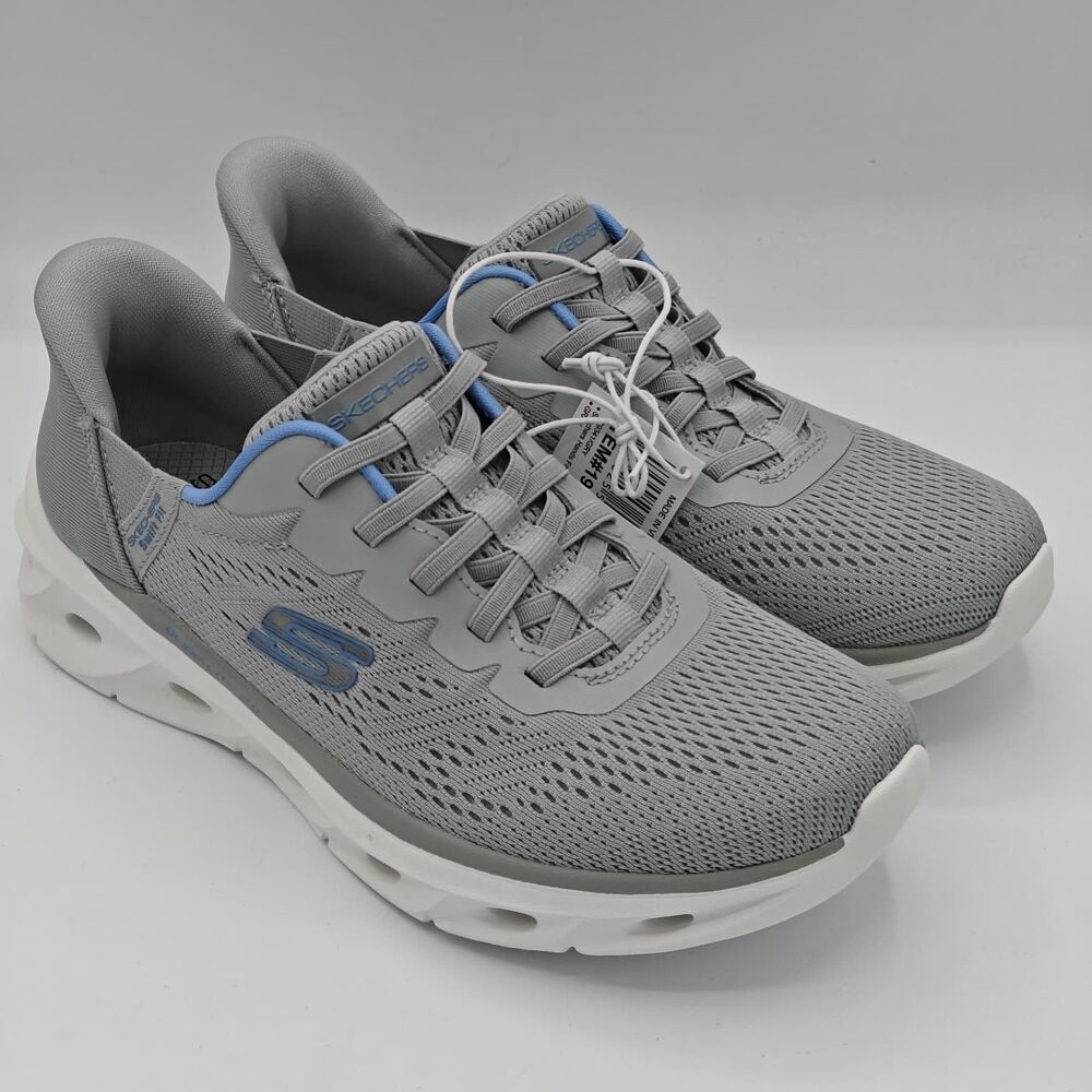 Skechers Hands Free Swift Fit Slip On Women's Memory Foam Casual Shoes (Gray)